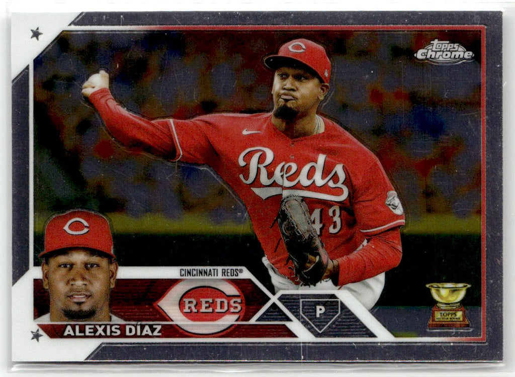 2023 Topps Chrome Alexis Diaz #179 (RC) front