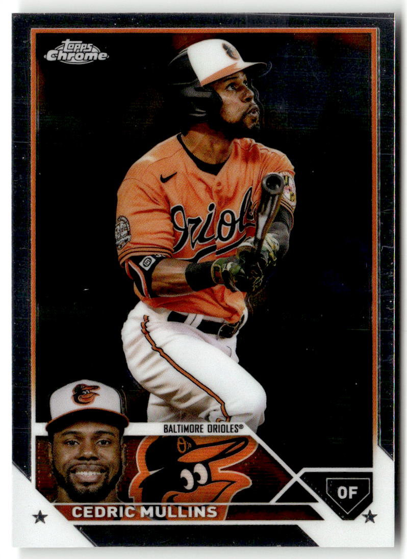 2023 Topps Chrome Cedric Mullins #68 front