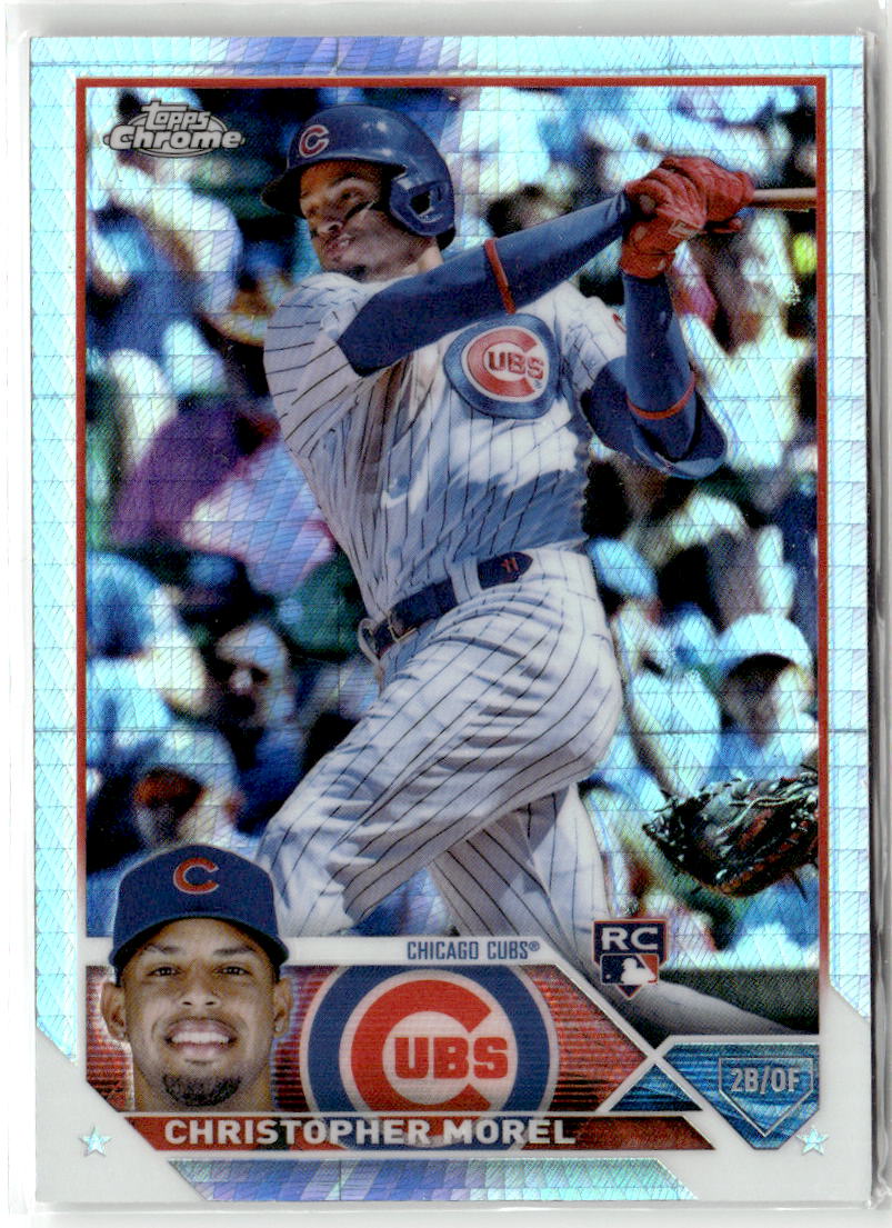 2023 Topps Chrome Christopher Morel #198 (RC) front
