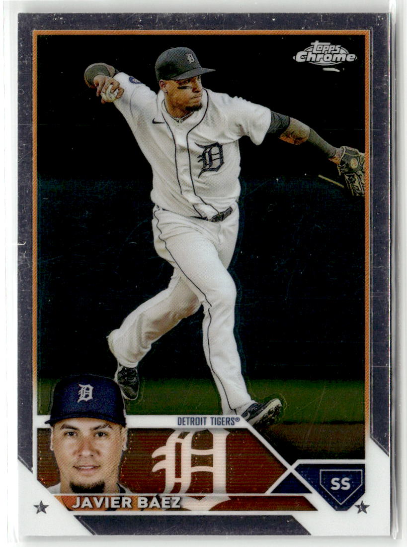2023 Topps Chrome Javier Baez #83 front