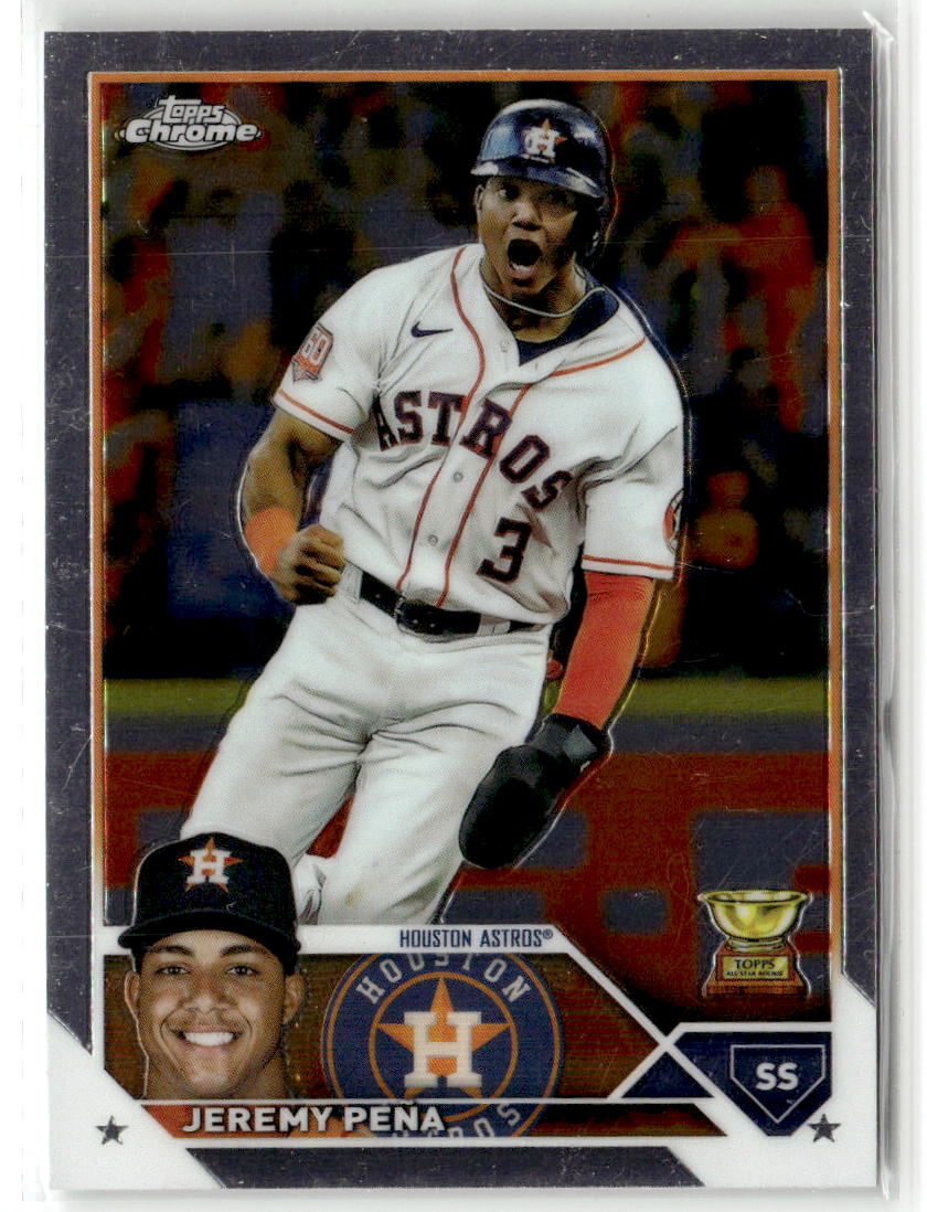 2023 Topps Chrome Jeremy Pena #113 front