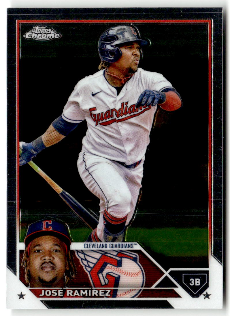 2023 Topps Chrome Jose Ramirez #38 front