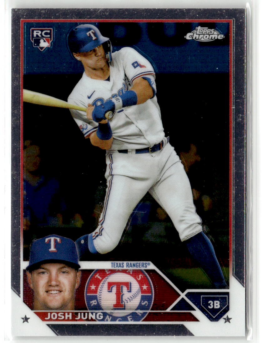 2023 Topps Chrome Josh Jung #93 (RC) front