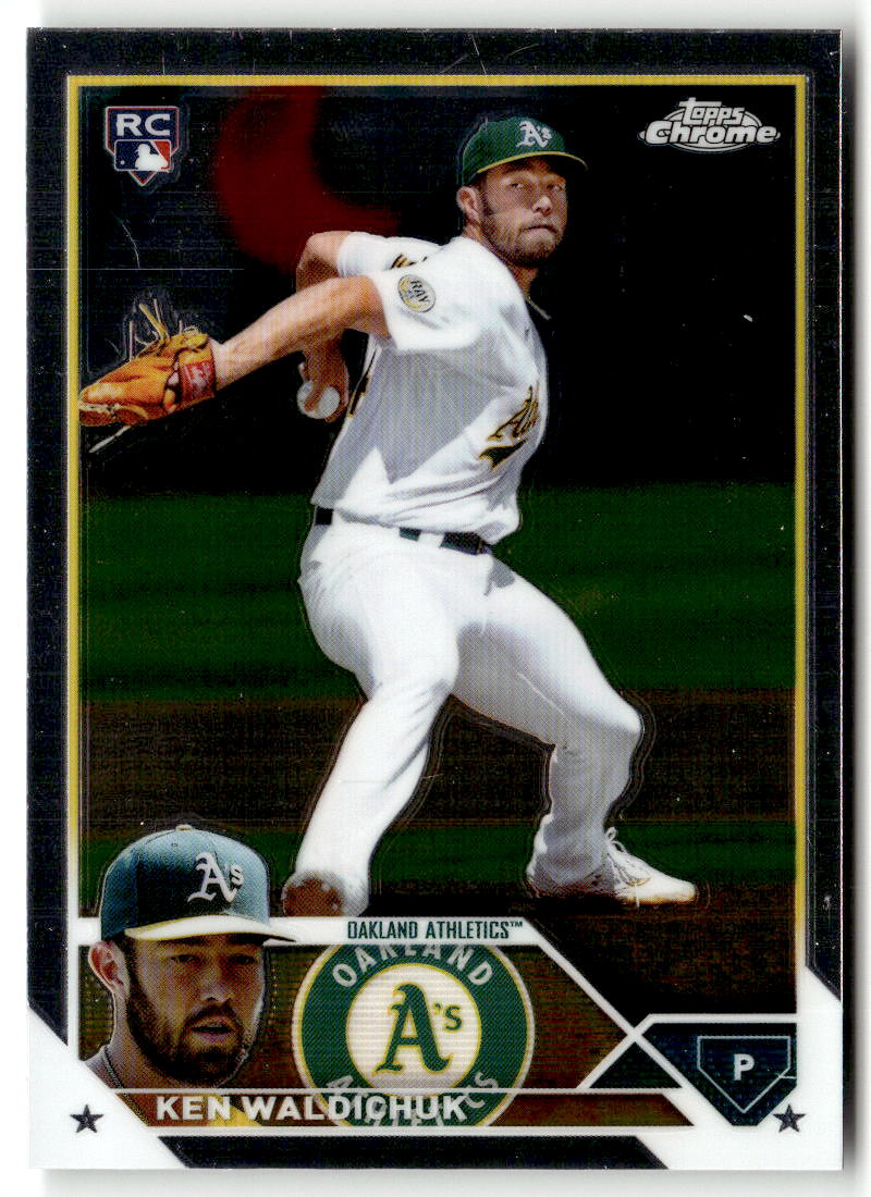2023 Topps Chrome Ken Waldichuk #52 (RC) front
