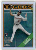 2023 Topps Chrome Riley Greene #182 (RC) front
