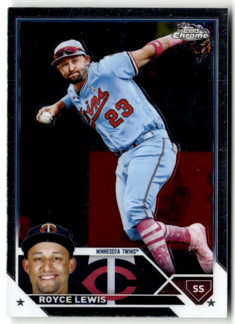 2023 Topps Chrome Royce Lewis #51 front