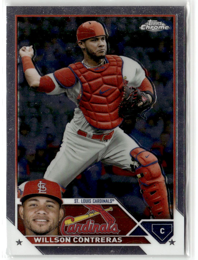 2023 Topps Chrome Willson Contreras #139 front