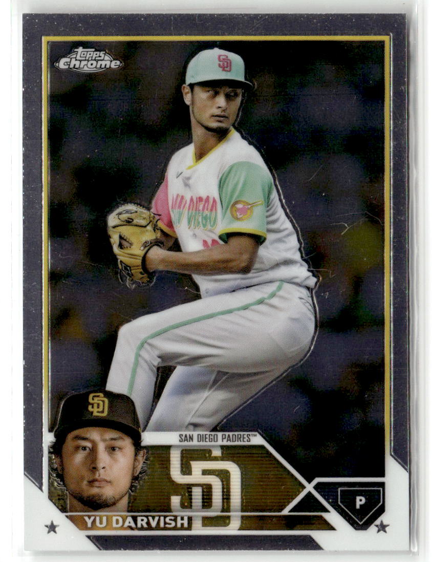 2023 Topps Chrome Yu Darvish #26 front