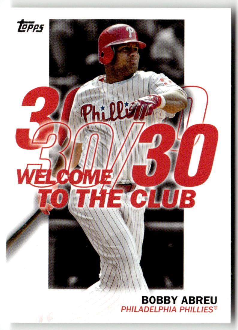 2023 Topps Welcome to the Club Bobby Abreu #WC-24 front