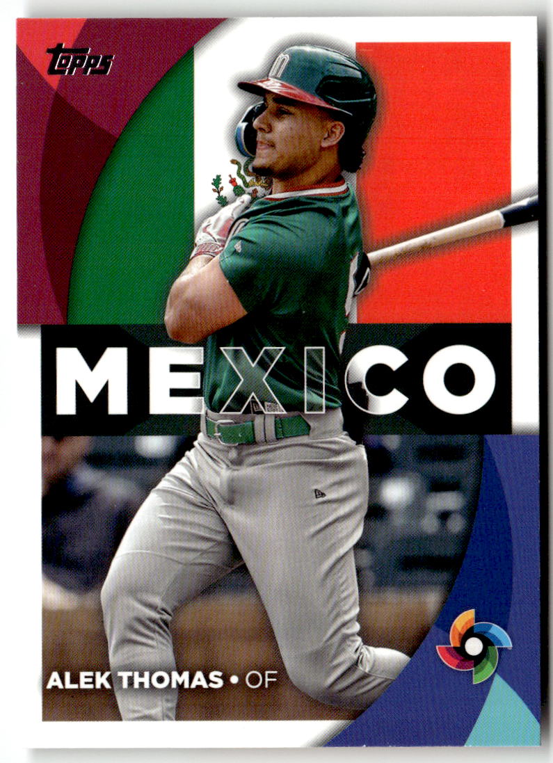 2023 Topps World Classic Stars Alek Thomas #WBC-40 front