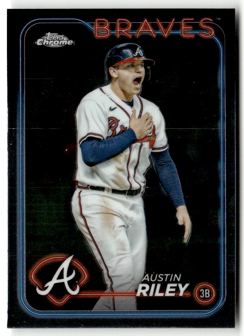 2024 Topps Chrome Austin Riley #84 front