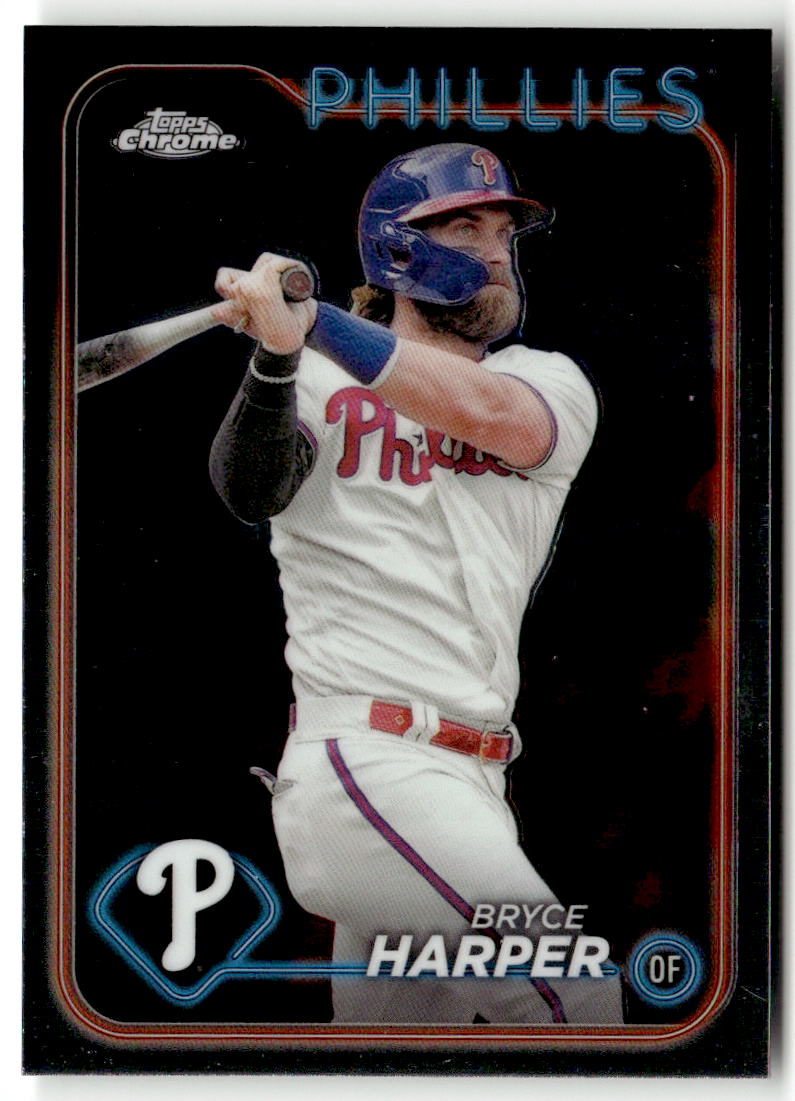 2024 Topps Chrome Bryce Harper #62 front