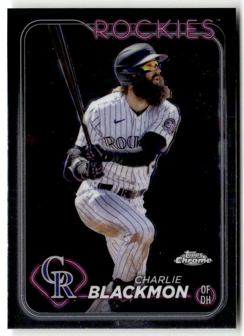 2024 Topps Chrome Charlie Blackmon #157 front