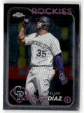 2024 Topps Chrome Elias Diaz #287 front