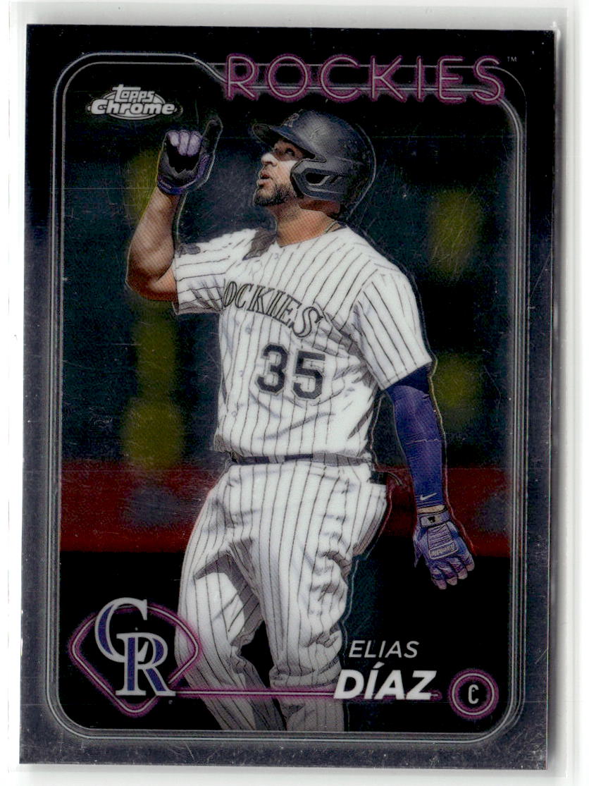 2024 Topps Chrome Elias Diaz #287 front