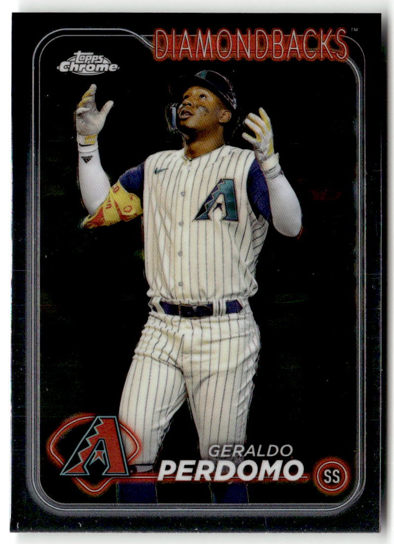 2024 Topps Chrome Geraldo Perdomo #288 front