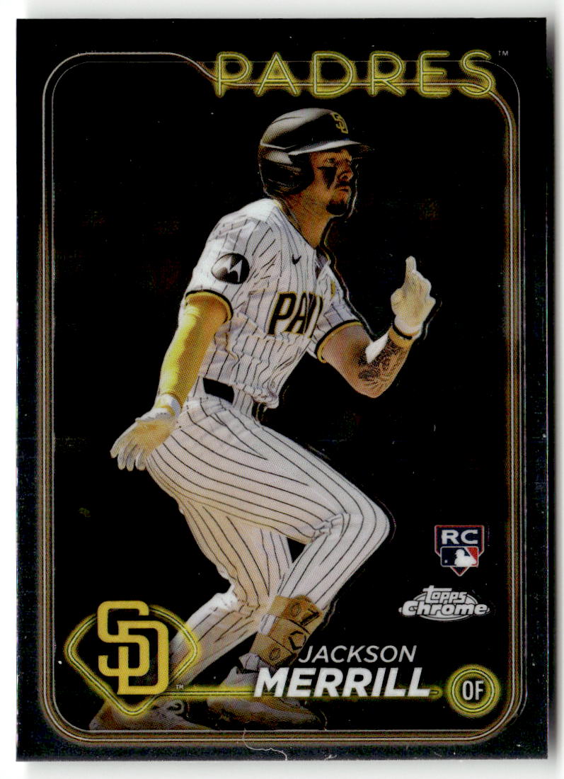 2024 Topps Chrome Jackson Merrill #207 (RC) front