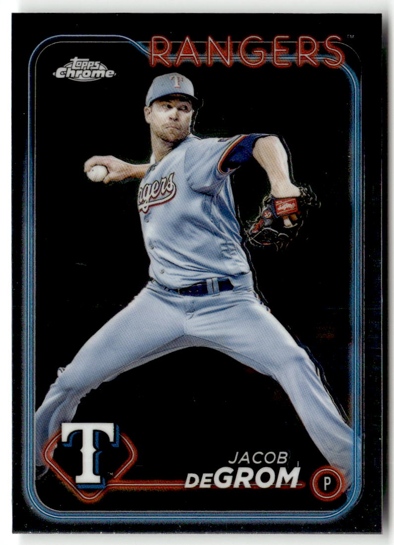 2024 Topps Chrome Jacob deGrom #228 front