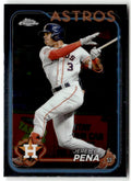 2024 Topps Chrome Jeremy Pena #244 front