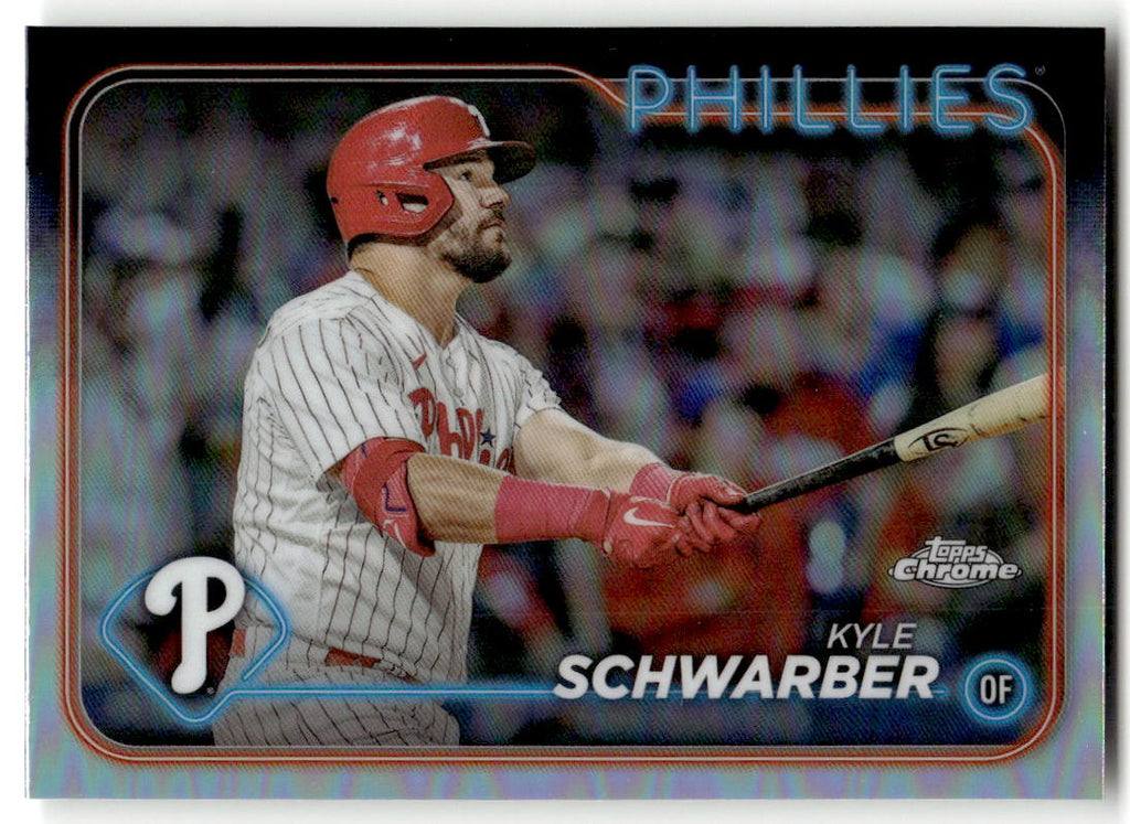 2024 Topps Chrome Kyle Schwarber #71 front