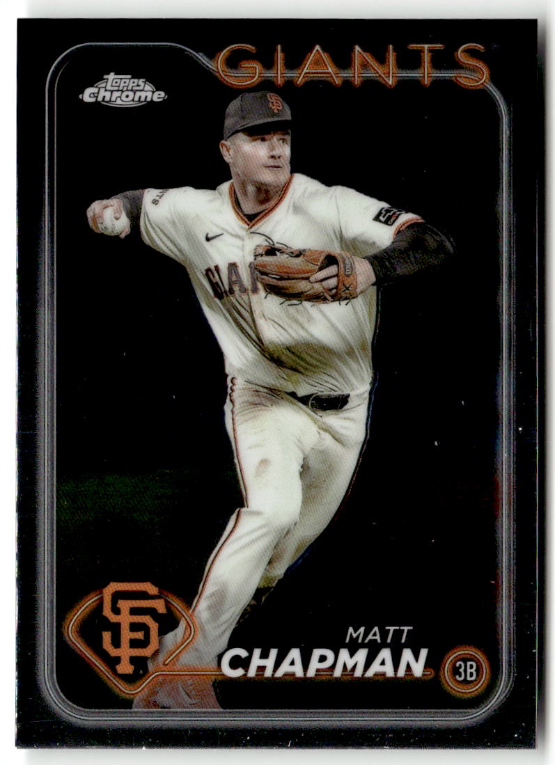 2024 Topps Chrome Matt Chapman #81 front