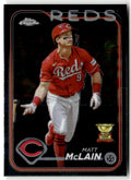 2024 Topps Chrome Matt McLain #48 (RC) front