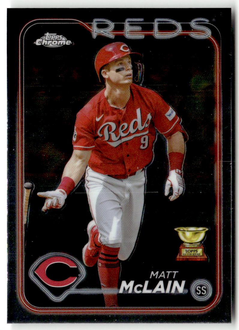 2024 Topps Chrome Matt McLain #48 (RC) front