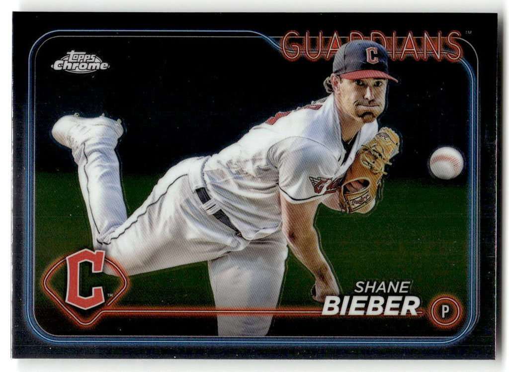 2024 Topps Chrome Shane Bieber #149 front
