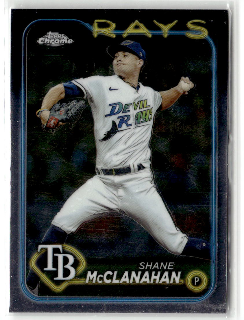 2024 Topps Chrome Shane McClanahan #135 front