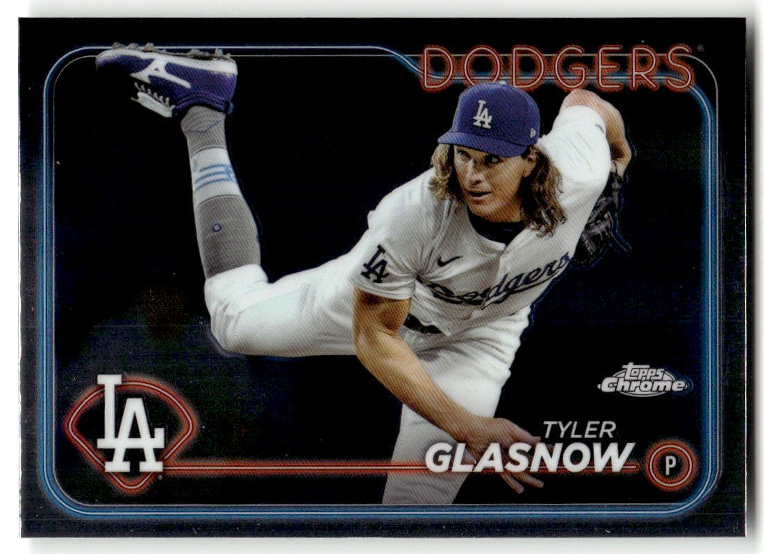 2024 Topps Chrome Tyler Glasnow #54 front