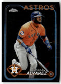 2024 Topps Chrome Yordan Alvarez #170 front