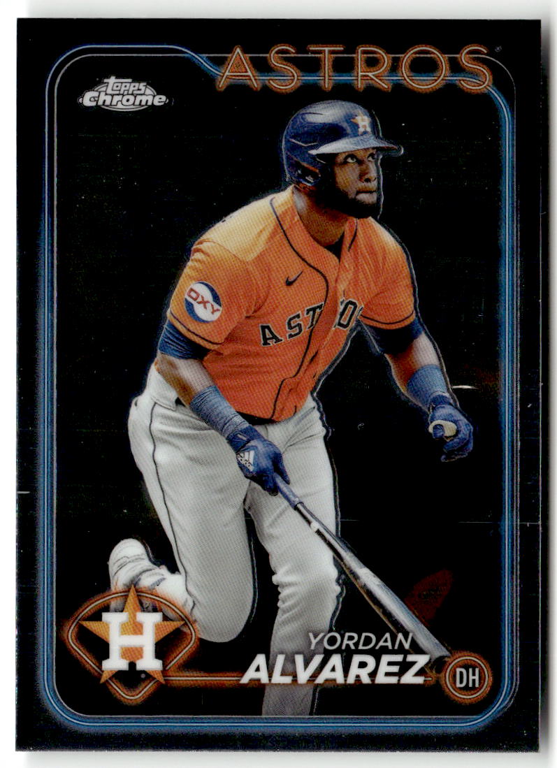2024 Topps Chrome Yordan Alvarez #170 front