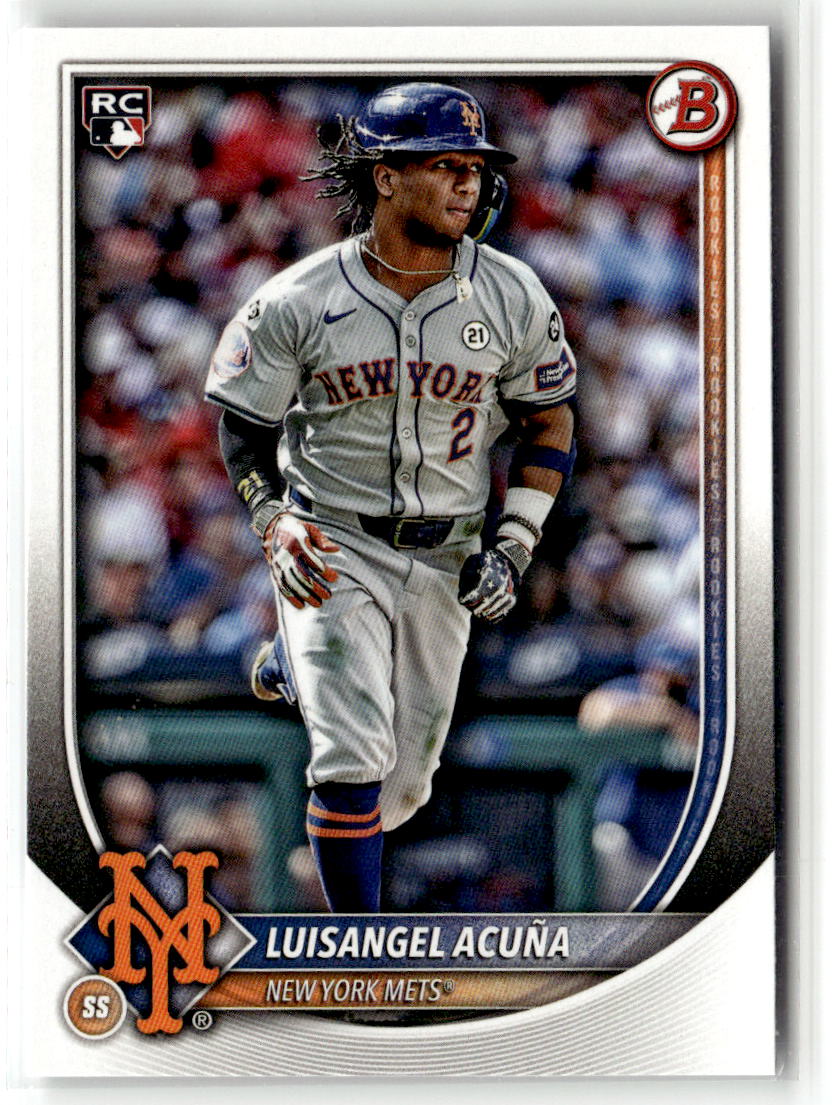 2025 Bowman Luisangel Acuna #83 (RC) front