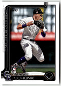 2025 Topps Aaron Schunk #196 (RC) front