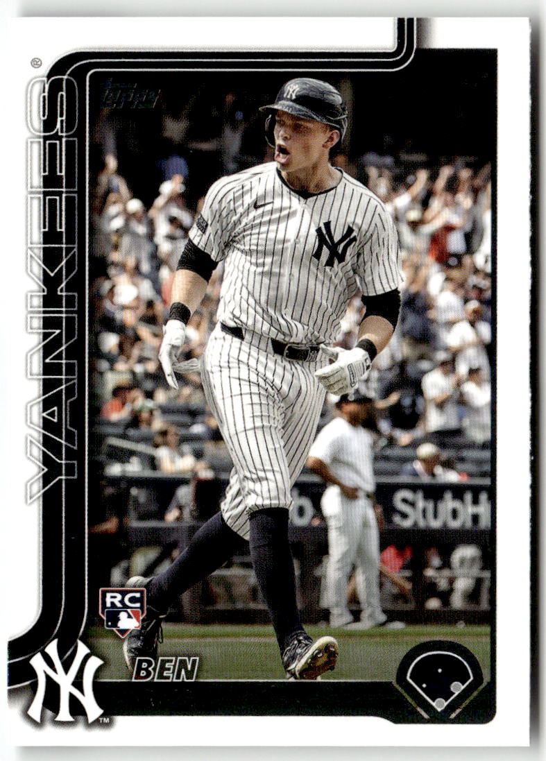 2025 Topps Ben Rice #337 (RC) front