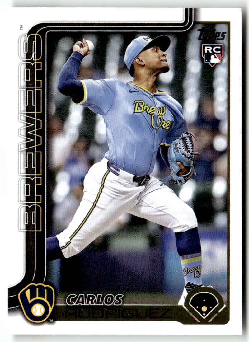 2025 Topps Carlos Rodriguez #16 (RC) front