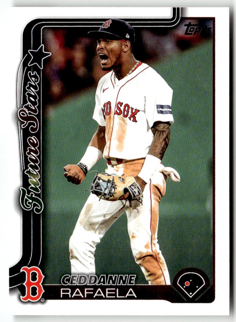 2025 Topps Ceddanne Rafaela #148 (RC) front