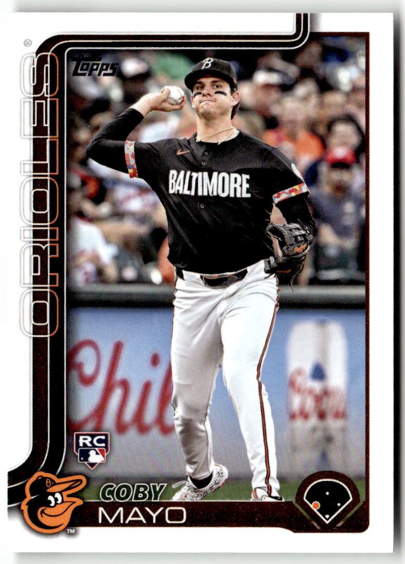 2025 Topps Coby Mayo #20 (RC) front