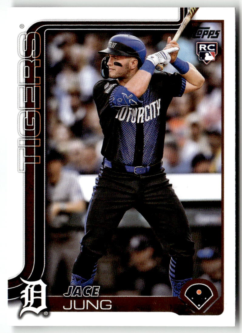 2025 Topps Jace Jung #80 (RC) front