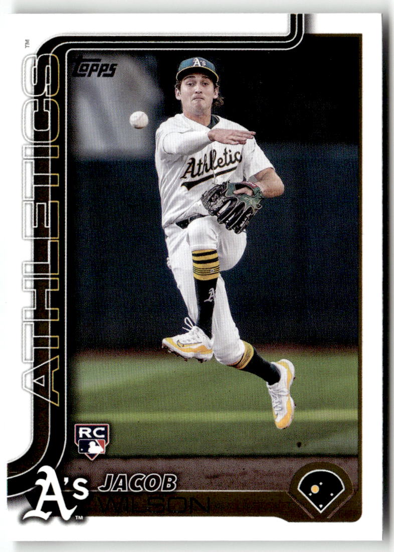 2025 Topps Jacob Wilson #314 (RC) front