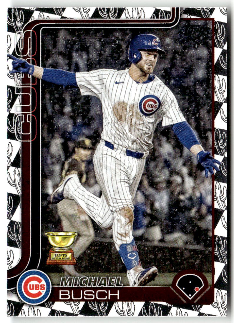 2025 Topps Michael Busch [Spring Training] #263 front