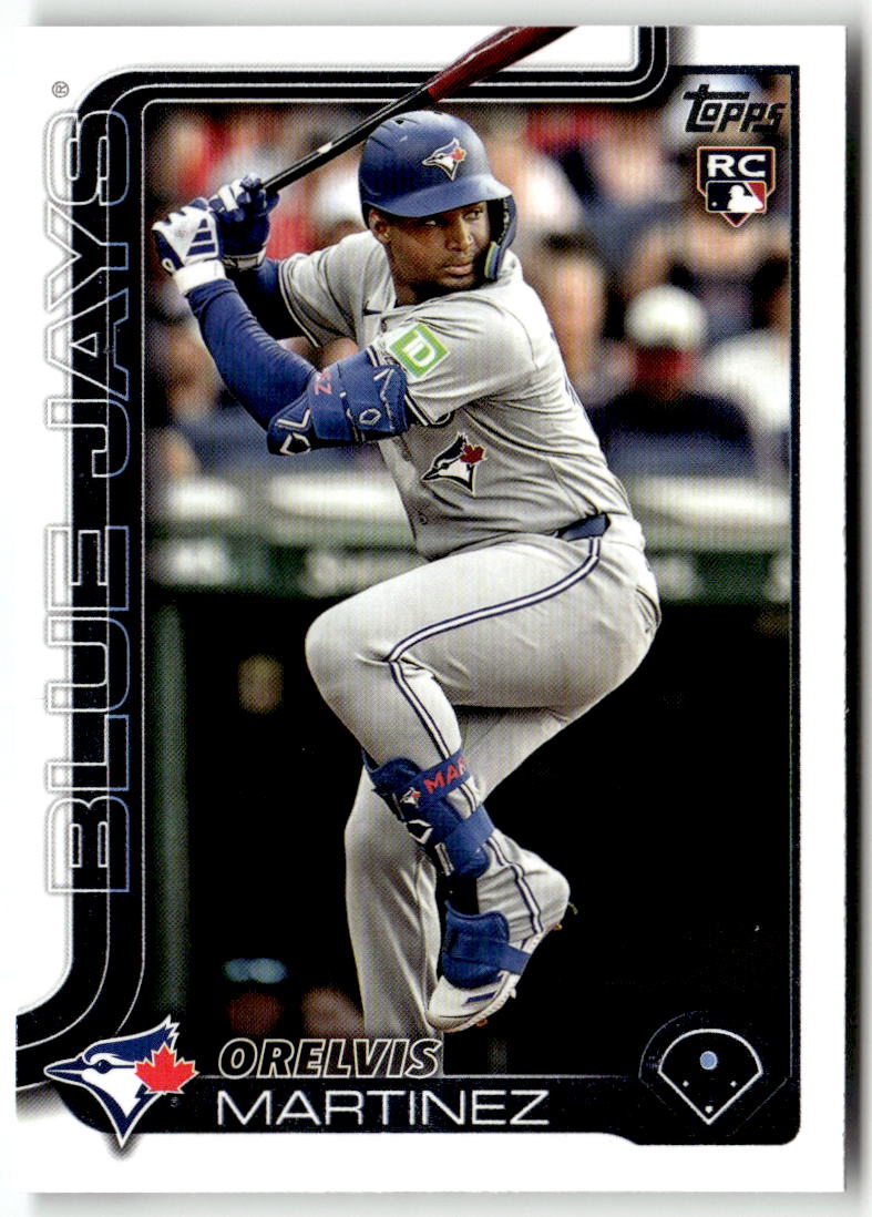 2025 Topps Orelvis Martinez #18 (RC) front