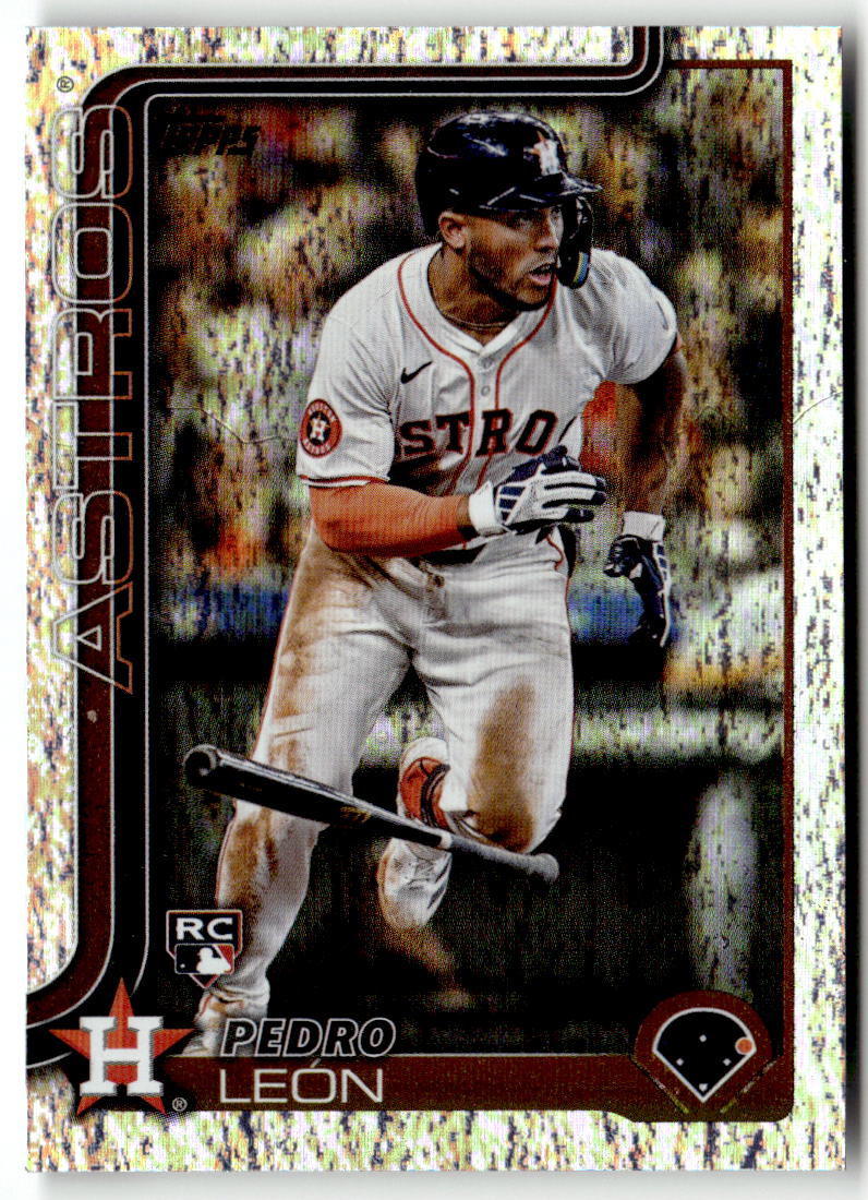 2025 Topps Pedro Leon [Confetti] #30 front