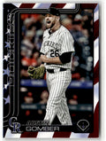 2025 Topps Series 2 Austin Gomber [Independence Day] #640 front