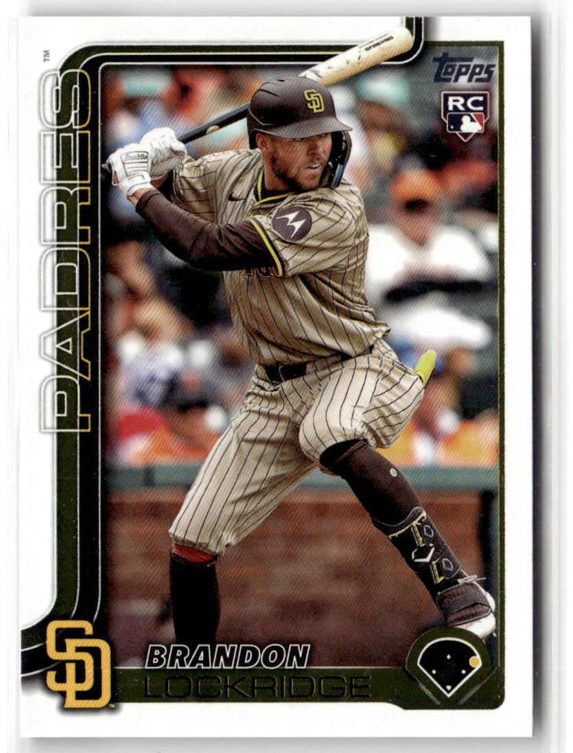 2025 Topps Series 2 Brandon Lockridge  [Team Logo Border] #568 front