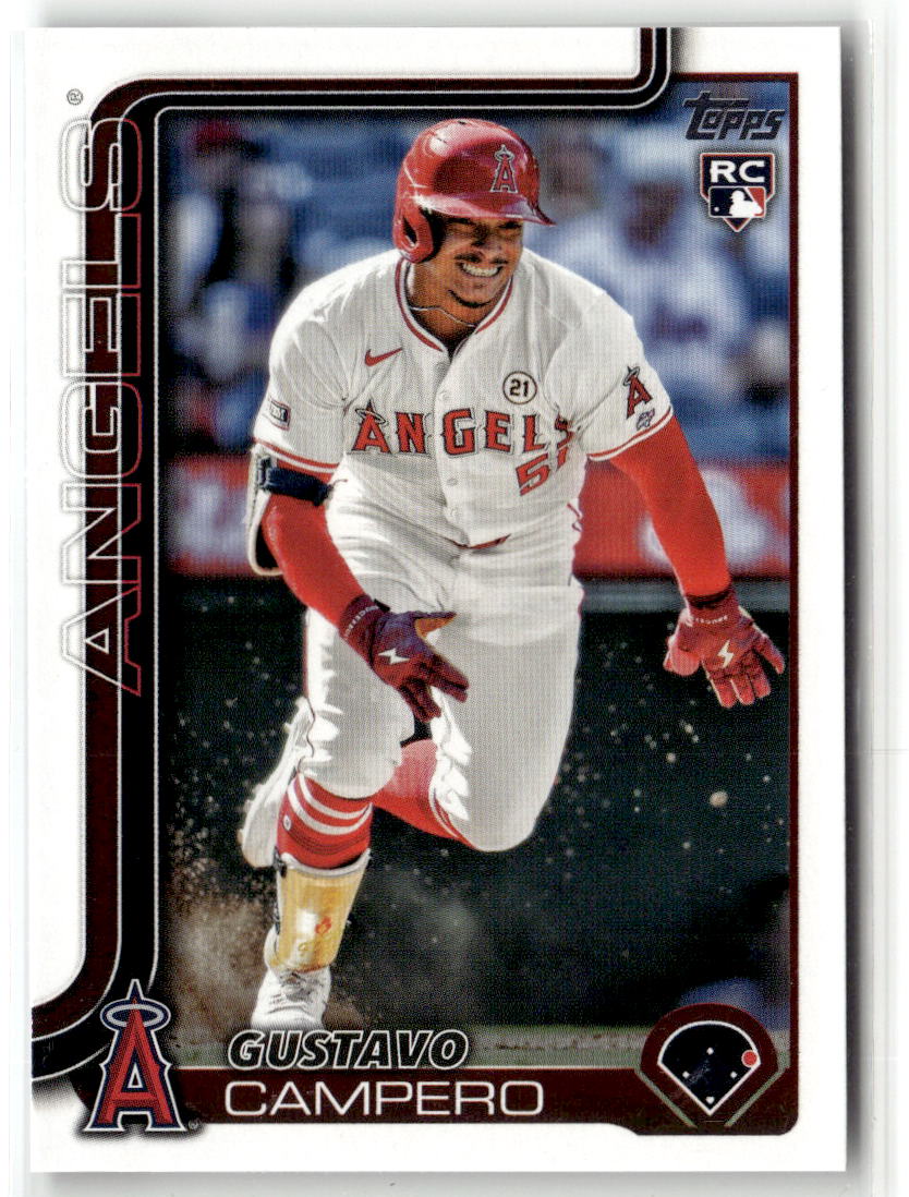 2025 Topps Series 2 Gustavo Campero #387 (RC) front
