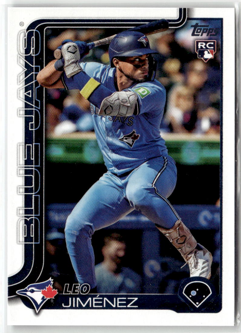 2025 Topps Series 2 Leo Jimenez #535 (RC) front
