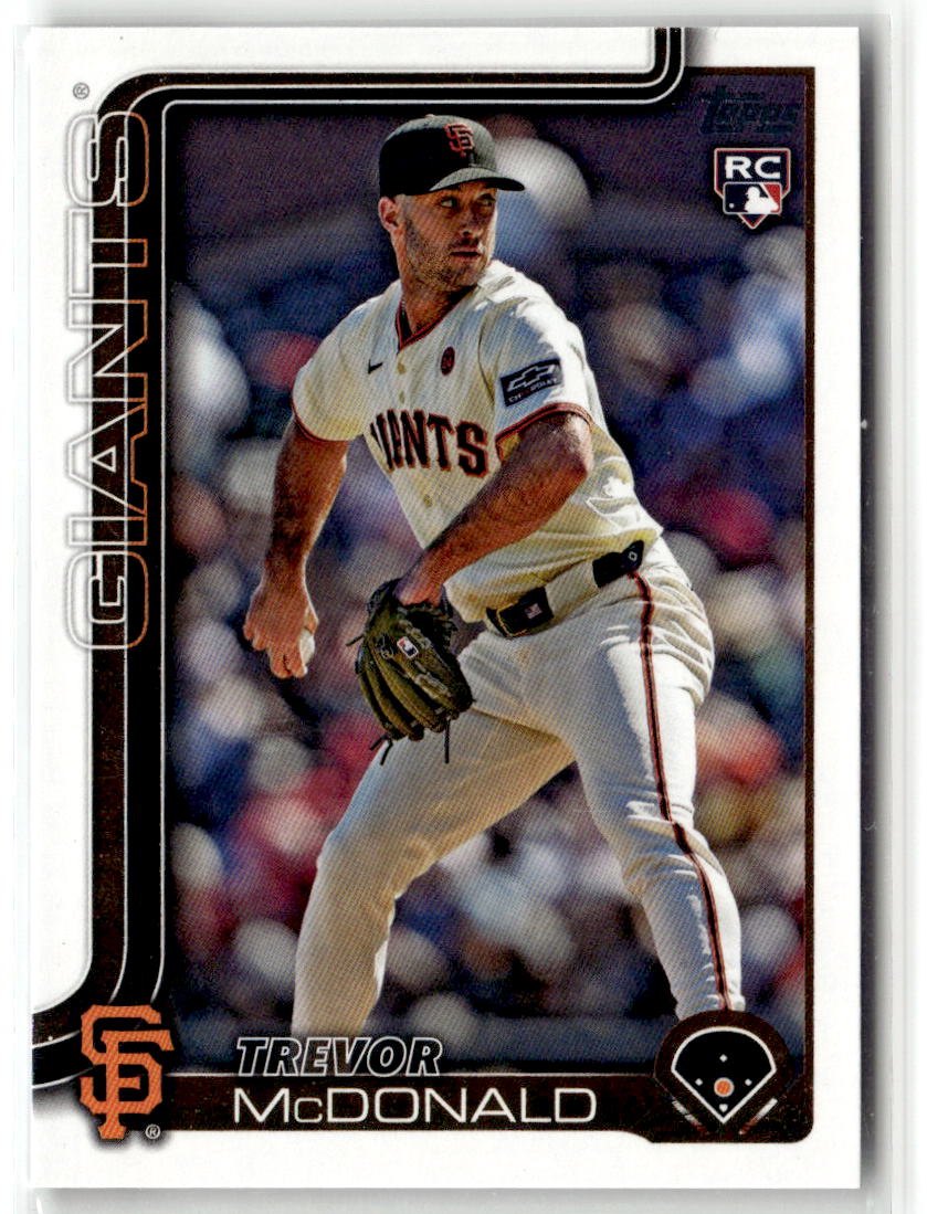 2025 Topps Series 2 Trevor McDonald #357 (RC) front