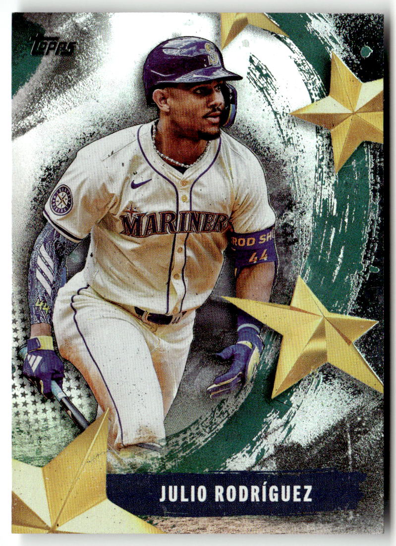 2025 Topps Stars of MLB Julio Rodriguez #SMLB-5 front