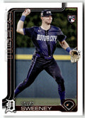2025 Topps Trey Sweeney #67 (RC) front